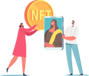 پیش‌نمایش فایل nft-coin-4383203 از پک فناوری‌ها ۳