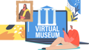 پیش‌نمایش فایل online-museum-visit-4383221 از پک فناوری‌ها ۳