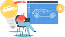 پیش‌نمایش فایل designer-male-incarnate-idea-of-automobile-model-prototyping-in-computer-program-4382950 از پک صنعتی