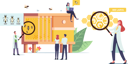 پیش‌نمایش فایل scientists-characters-learning-bees-at-beehive-with-three-types-of-insects-queen-drone-and-worker-4387740 از پک افراد با حیوانات