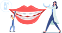 پیش‌نمایش فایل install-dental-braces-to-patient-teeth-4387785 از پک زیبایی و مد