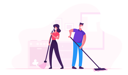 پیش‌نمایش فایل family-couple-cleaning-house-during-covid19-quarantine-4393362 از پک خانواده و کودکان ۳