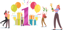 پیش‌نمایش فایل loving-couple-celebrate-anniversary-one-year-4393191 از پک خانواده و کودکان