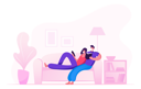 پیش‌نمایش فایل woman-and-man-sitting-on-sofa-reading-books-during-covid-19-quarantine-4393133 از پک آموزش و پرورش
