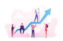 پیش‌نمایش فایل business-team-working-for-business-growth-4387981 از پک کسب و کار و امور مالی ۲