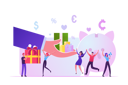پیش‌نمایش فایل earn-reward-redeem-gift-perks-4387993 از پک کسب و کار و امور مالی ۲