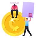 پیش‌نمایش فایل cash-shortage-4388176 از پک کسب‌وکار و مالی ۳