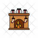 پیش‌نمایش فایل fireplace-12969817 از پک کریسمس