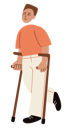 پیش‌نمایش فایل man-with-broken-leg-10259963 از پک افراد دارای توانایی پارا