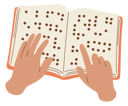 پیش‌نمایش فایل reading-braille-code-book-10259966 از پک افراد دارای توانایی پارا