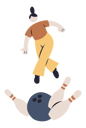 پیش‌نمایش فایل girl-bowling-10261335 از پک سرگرمی
