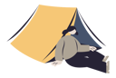 پیش‌نمایش فایل girl-camping-10261337 از پک سرگرمی