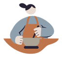 پیش‌نمایش فایل girl-cooking-10261338 از پک سرگرمی