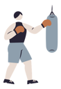 پیش‌نمایش فایل man-boxing-10261336 از پک سرگرمی