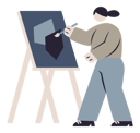 پیش‌نمایش فایل woman-drawing-10261339 از پک سرگرمی