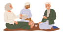 پیش‌نمایش فایل aged-people-get-to-gather-10261163 از پک جامعه سالخورده