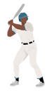 پیش‌نمایش فایل baseball-player-playing-baseball-cricket-10249641 از پک ورزش ها