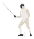 پیش‌نمایش فایل fencing-doing-fencing-practice-10249646 از پک ورزش ها