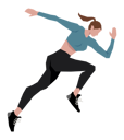 پیش‌نمایش فایل girl-doing-running-10249653 از پک ورزش ها