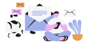 پیش‌نمایش فایل ai-robot-reading-or-writing-letter-on-laptop-10864567 از پک هوش مصنوعی با بشریت