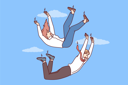 پیش‌نمایش فایل business-people-falling-down-8413522 از پک مفهوم محور