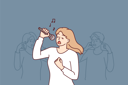 پیش‌نمایش فایل young-girl-singing-song-8413521 از پک مفهوم محور