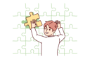 پیش‌نمایش فایل cute-boy-solving-jigsaw-puzzle-8415434 از پک فعالیت افراد