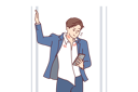 پیش‌نمایش فایل man-holding-mobile-and-feeling-love-8415451 از پک فعالیت افراد