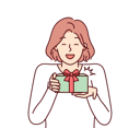 پیش‌نمایش فایل girl-holding-gift-box-8416262 از پک مفهوم محور