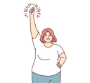 پیش‌نمایش فایل girl-protest-8416252 از پک مفهوم محور