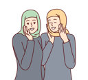 پیش‌نمایش فایل hijab-girls-laughing-together-8416254 از پک مفهوم محور