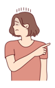 پیش‌نمایش فایل sad-girl-pointing-right-8419491 از پک فعالیت افراد