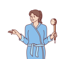 پیش‌نمایش فایل girl-holding-body-scrubber-while-going-for-bath-8390721 از پک مفهوم کسب و کار