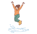 پیش‌نمایش فایل girl-jumping-in-happiness-8390716 از پک مفهوم کسب و کار