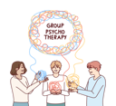 پیش‌نمایش فایل people-taking-group-psycho-therapy-8390723 از پک مفهوم کسب و کار