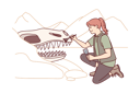 پیش‌نمایش فایل female-archeologist-brushing-dinosaur-face-8573192 از پک فعالیت افراد