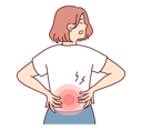 پیش‌نمایش فایل girl-having-back-pain-8573182 از پک فعالیت افراد