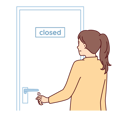 پیش‌نمایش فایل girl-standing-at-close-door-8573202 از پک فعالیت افراد