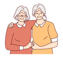 پیش‌نمایش فایل old-woman-with-her-friend-8573187 از پک فعالیت افراد