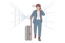 پیش‌نمایش فایل businessman-going-for-business-trip-8626298 از پک افراد