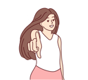 پیش‌نمایش فایل girl-asking-to-wait-8626295 از پک افراد