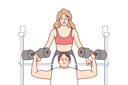 پیش‌نمایش فایل girl-helping-boy-in-workout-8626297 از پک افراد