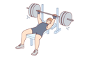 پیش‌نمایش فایل man-lifting-weight-on-gym-bench-8626311 از پک افراد