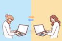 پیش‌نمایش فایل team-communication-8626220 از پک تفاوت‌های بین
