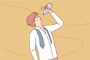 پیش‌نمایش فایل boy-feeling-thirsty-8626192 از پک مفهوم محور