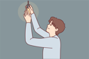 پیش‌نمایش فایل boy-fitting-bulb-8626194 از پک مفهوم محور