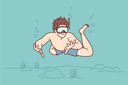پیش‌نمایش فایل boy-swimming-underwater-8626188 از پک مفهوم محور