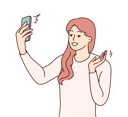 پیش‌نمایش فایل girl-taking-selfie-8626723 از پک فعالیت افراد