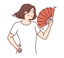 پیش‌نمایش فایل girl-holding-chinese-fan-8626698 از پک افراد