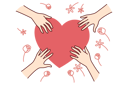 پیش‌نمایش فایل hand-with-heart-8626708 از پک افراد